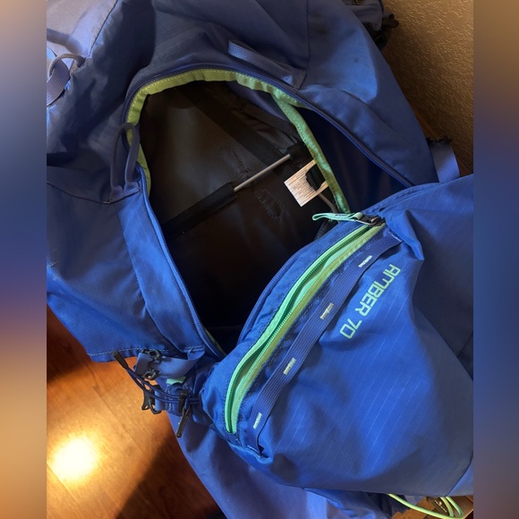Gregory Blue Backpack with Green Accents main image 6